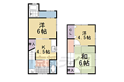 乙訓郡大山崎町円明寺鳥居前の一戸建て
