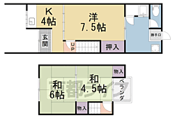 京都市山科区川田菱尾田の一戸建て