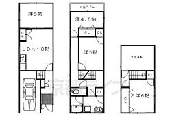 城陽市富野南清水の一戸建て