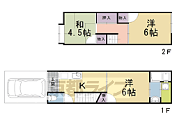 京都市右京区西京極下沢町の一戸建て