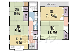 京都市北区西賀茂鹿ノ下町の一戸建て