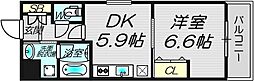 セントラルコート西田辺 402