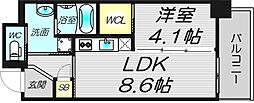 アドバンス上町台シュタット 402