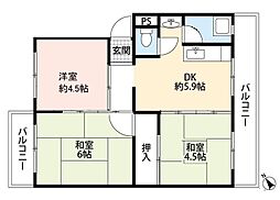シーサイド貝掛マンションＢ棟 407