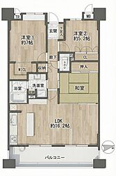 パークシティ大阪Sガーデンズコート 3F