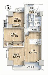 ライオンズM鶴橋 3F リフォーム済