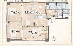 フルーレゾン田辺本町　6F