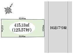 桶川市東 建築条件付き売地