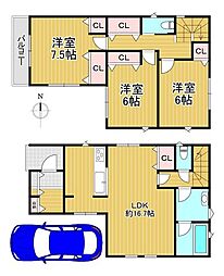 松原市「一津屋4丁目」新築戸建