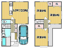 松原市「南新町1丁目」一戸建て