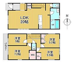 堺市北区「南花田町」1号棟
