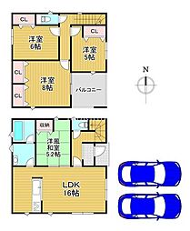 羽曳野市「向野1丁目」1号棟