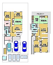 和泉市弥生町2丁目2世帯住宅
