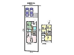 新築戸建　八王子市下柚木2丁目　全1棟　1号棟
