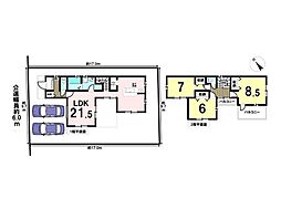 新築戸建　八王子市山田町第7　全1棟　1号棟