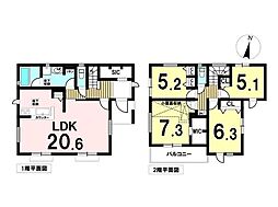 新築戸建　八王子市大塚15期　全1棟　1号棟