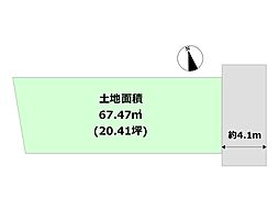 尼崎市西御園　売り土地