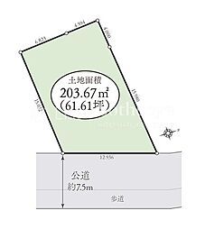 瀬谷区阿久和西2丁目　土地