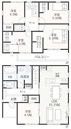 富士宮市万野原新田 全3棟 1号棟