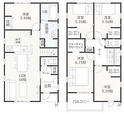 富士宮市山宮 全3棟 2号棟
