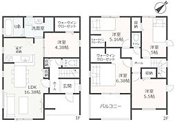 富士宮市山宮 全3棟 3号棟