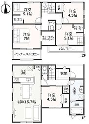 富士宮市万野原新田2期　全3棟　2号棟