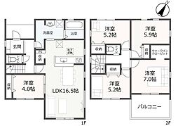 富士宮市宮原 全2棟 2号棟