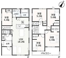 富士宮市宮原 全2棟 1号棟