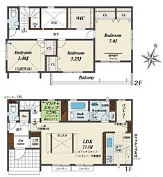 三島市谷田　全4棟　1号棟