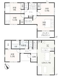 富士宮市宮原2期　全1棟　1号棟