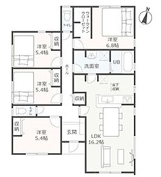 裾野市富沢　全2棟　1号棟