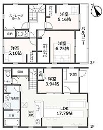富士宮市小泉　全2棟　1号棟