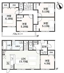 富士宮市小泉　全2棟　2号棟