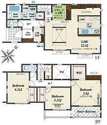 富士市宮島　全1棟　1号棟