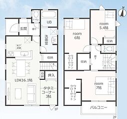 富士市水戸島　全1棟　1号棟