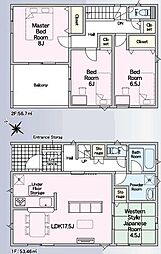 富士宮市粟倉南町第2　全4棟　2号棟