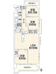 スカイハイツ五条　305