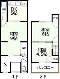 城陽市久世里ノ西の一戸建て
