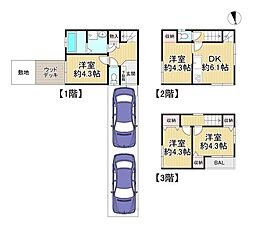 中古戸建　寝屋川市萱島桜園町