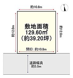 売土地　八幡市川口西扇