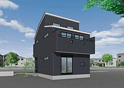 緑と共存する開放的な風景の中の限定1邸