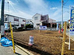 二方向にひらけた北東角地の開放感あふれる住環境が魅力