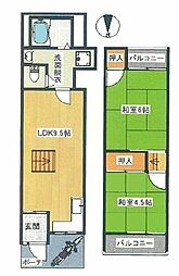 守口市八雲北町3丁目中古テラスハウス