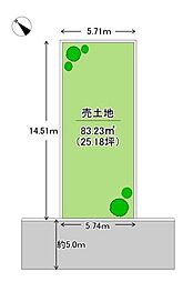 堺市北区新金岡5丁B号地売土地