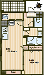 落合マンション 801