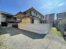 西八代町　建築条件無し売り土地