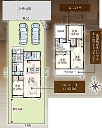 浜松市中央区三島町　3期　1号棟　新築戸建