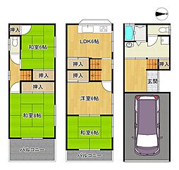 勝山北１丁目　中古戸建