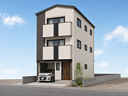 八尾市南小阪合町　建築条件なし土地
