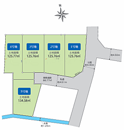 茅ヶ崎市円蔵2丁目　全5区画売地 2号地